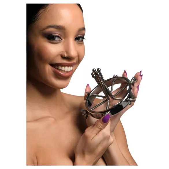 XR Brands Oculus - anālais tūrētājs nerūsējošais tērauds sudraba