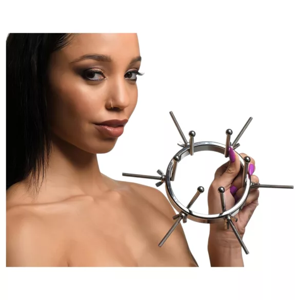 XR Brands Oculus - anālais tūrētājs nerūsējošais tērauds sudraba