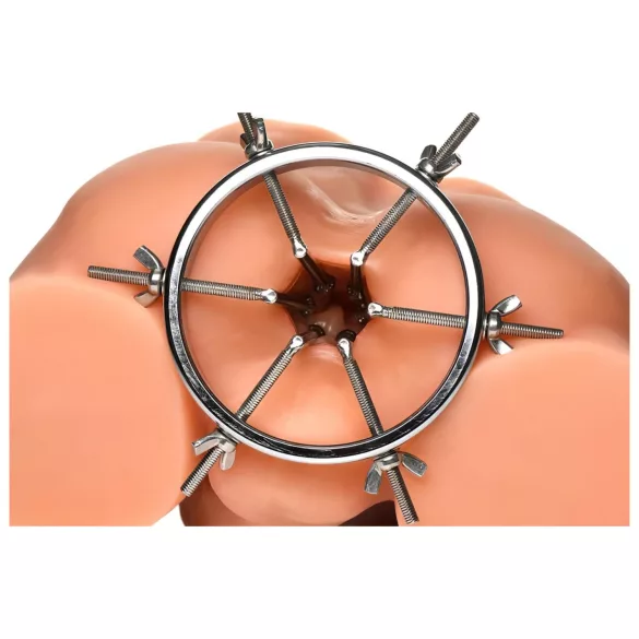 XR Brands Oculus - anālais tūrētājs nerūsējošais tērauds sudraba