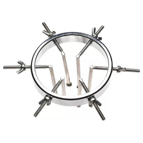 XR Brands Oculus - anālais tūrētājs nerūsējošais tērauds sudraba