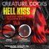 Creature Cocks Elles Skūpsts - sarkana silikona dildo 19cm