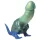 Creature Cocks dinozaura dildo zaļš
