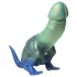 Creature Cocks dinozaura dildo zaļš