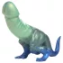 Creature Cocks dinozaura dildo zaļš