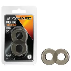 Stay Hard - dzimumlocekļa un sēklinieku gredzens pelēks