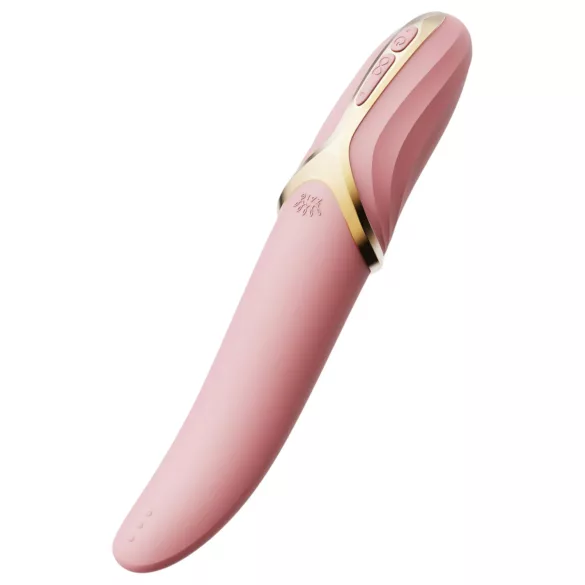 Zalo Eve - vibrators ar sildīšanu un rotāciju, akumulators, rozā