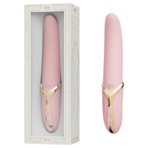 Zalo Eve - vibrators ar sildīšanu un rotāciju, akumulators, rozā