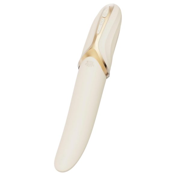 Zalo Eve - akumulatoru sildītājs rotējošs vibrators (balts)