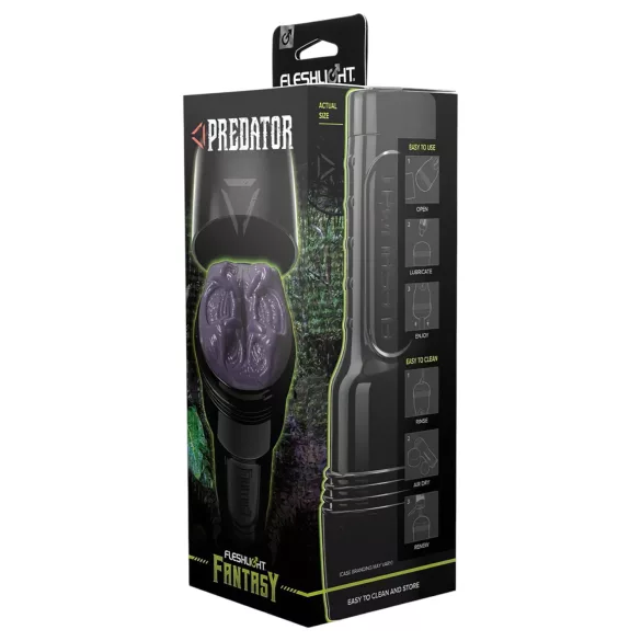 Fleshlight Fantasy Predator - fantāzijas mākslīgā vagīna masturbators (violets)