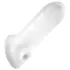 Perfect Fit - Fat Boy Original Ultra Fat - dzimumlocekļa uzmava (15 cm, balta)