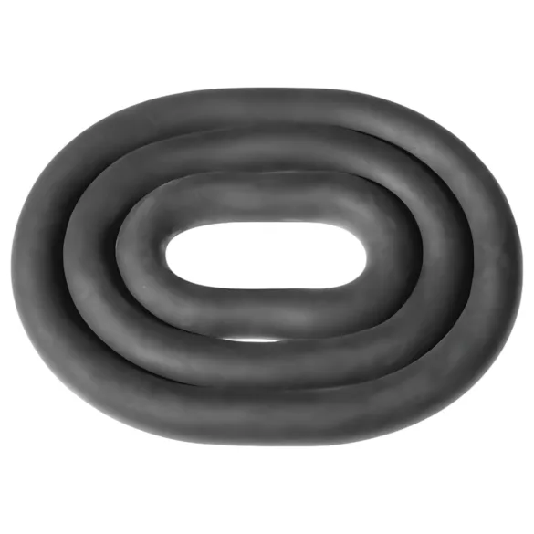 Perfect Fit Ultra Wrap - bieza dzimumlocekļa gredzenu komplekts melns 3 gab