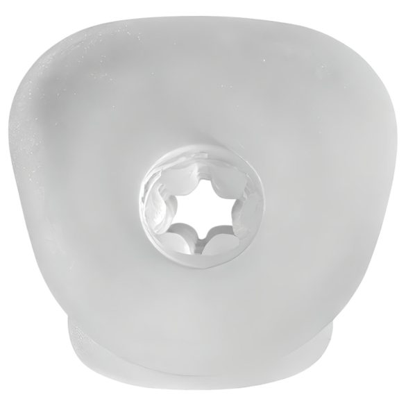 Perfect Fit Breeder - atvērtais dzimumlocekļa pārvalks (balts)