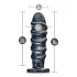 Blush Jet - XXL anālais dildo (melns)