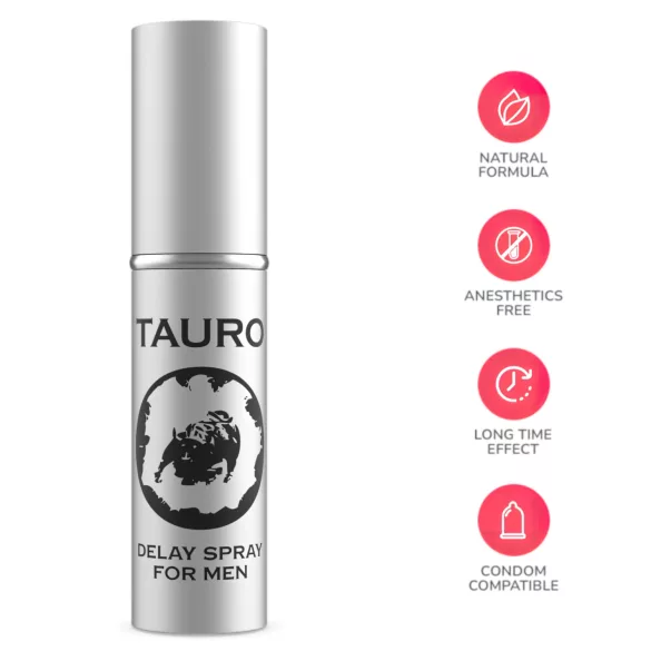 Tauro Extra Power - aizkavējošs sprejs vīriešiem (5 ml)