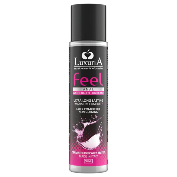 LuxuriA Feel Anāl - ūdens bāzes anālais lubrikants (60ml)