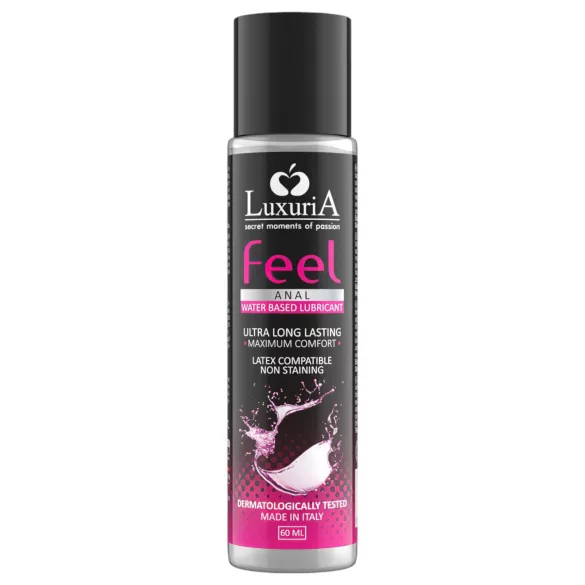 LuxuriA Feel anālais lubrikants uz ūdens bāzes 60ml
