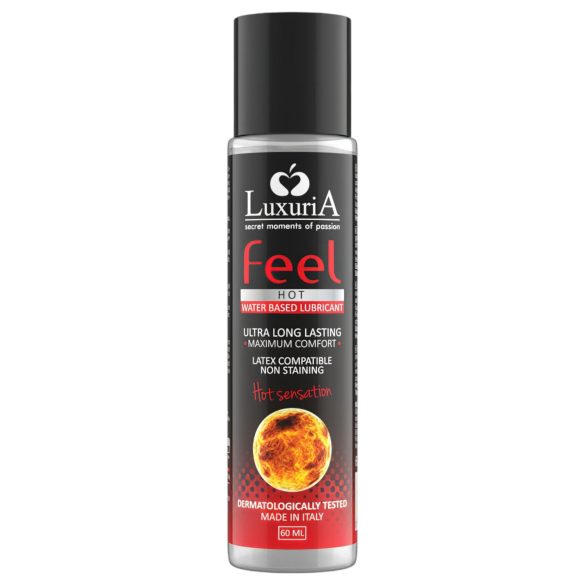 LuxuriA Feel Hot - sildoša iedarbība lubrikants (60ml)
