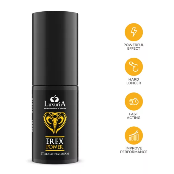 Intimateline Luxuria Erex Power - stimulējošs intīmais krēms (30 ml)