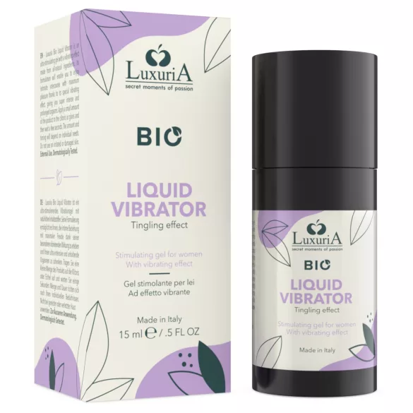 Intimateline Luxuria BIO - šķidrs vibratorgēls sievietēm (15 ml)