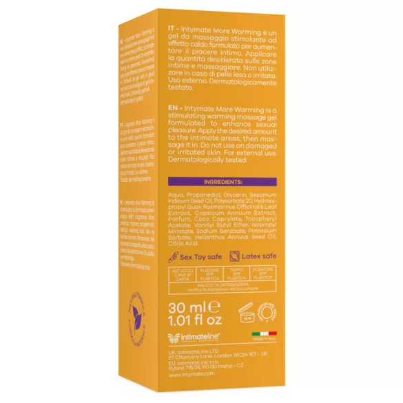 Intimateline Intymate More - sildošas iedarbības uzbudinošais gels (30 ml)