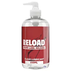   Reload - caurspīdīgs, uz ūdens bāzes veidots lubrikants ar pumpīti (250 ml)