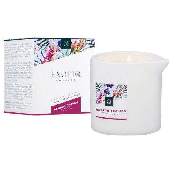 Exotiq Bambusa Orhidejas - masāžas svece (60g)