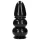 Ouch! Ultra Collosus - īpaši liels anālais plugs (melns) - 33 cm