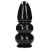 Ouch! Ultra Collosus - īpaši liels anālais plugs (melns) - 33 cm