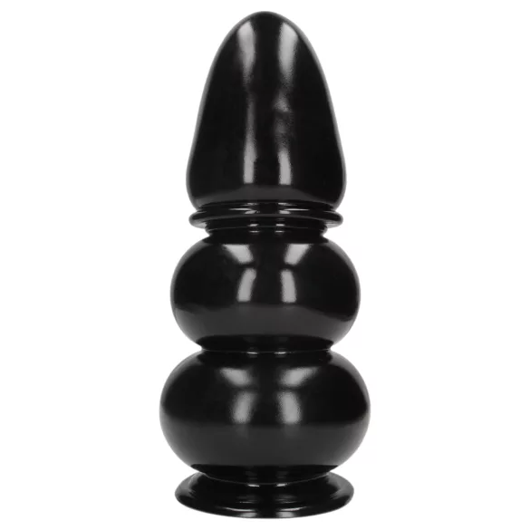 Ouch! Ultra Collosus - īpaši liels anālais plugs (melns) - 33 cm