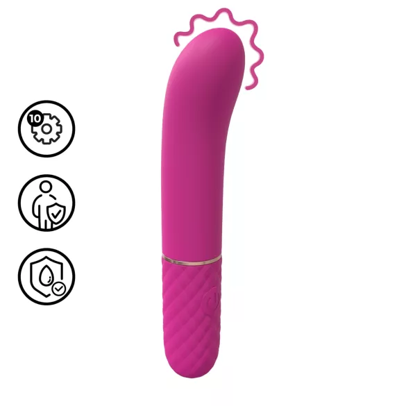 Loveline - mini G-punkta vibrators (rozā)