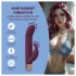 Loveline - mini vibratoru zaķītis (sarkans)