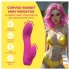 Loveline - izliekts trusīša mini vibrators (rozā)