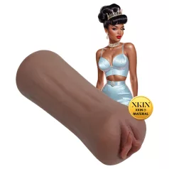   XKIN Beauty Queen Lulu - reālistisks mākslīgais vagīnas masturbators (tumši naturāls)