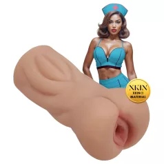   XKIN Naughty Nurse Trixie - reālistisks mākslīgais vagīnas masturbators (dabisks)