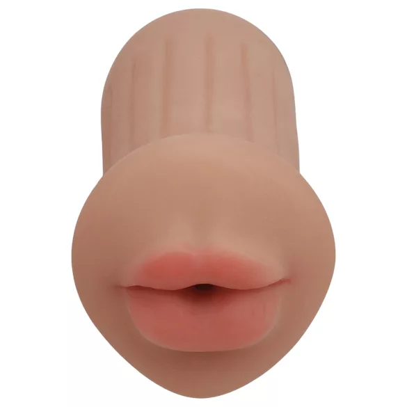 XKIN - mākslīgās mutes masturbators - S (tumši dabīgs)