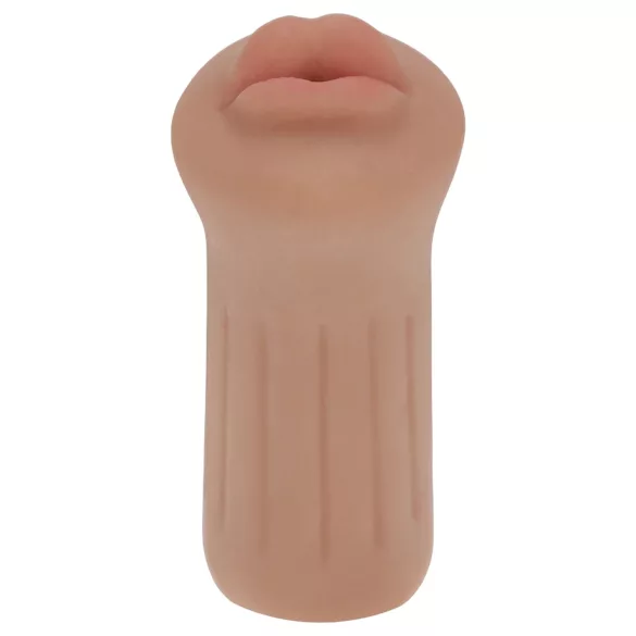 XKIN - mākslīgās mutes masturbators - S (tumši dabīgs)