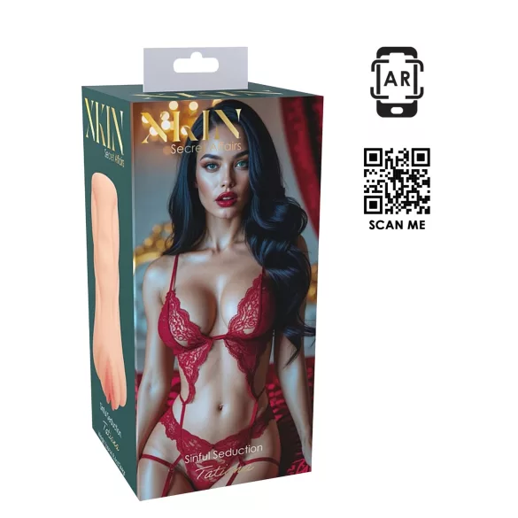XKIN Seduction Tatiana - dzīvesbiedra imitācijas masturbators (dabisks)