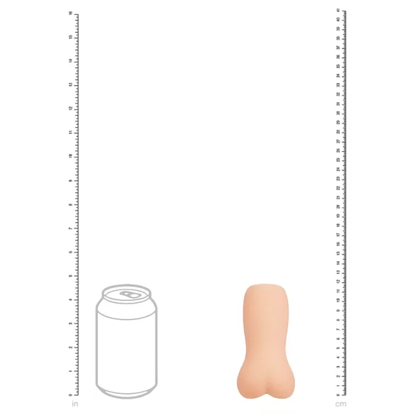XKIN - reālistisks mākslīgais dibena masturbators - M (dabisks)