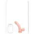 RealRock - dubultas blīvuma realistisks vibrators (ķermeņa krāsas) - 15 cm
