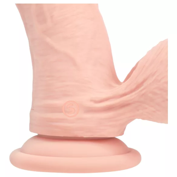 RealRock - dubultas blīvuma realistisks vibrators (ķermeņa krāsas) - 15 cm
