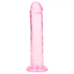   RealRock - reālistisks dildo ar piesūcekni (rozā) - 12,7 cm