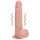 RealRock - vibrators ar piesūcekni naturāls 18cm