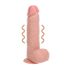 REALROCK - piesūcekņa vibrators - dabisks (18 cm)