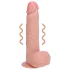 RealRock - vibrators ar piesūcekni naturāls 18cm
