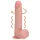 RealRock - rotējošs vibrators (dabīgs, 20,5 cm)