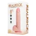 RealRock - rotējošs vibrators (dabīgs, 20,5 cm)