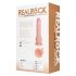 REALROCK - rotējošs vibrators - dabisks (20,5cm)