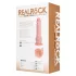 RealRock - rotējošs vibrators (dabīgs, 20,5 cm)