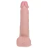 RealRock - piesūcekņa vibrators lökējošs dabīgs 20,5cm