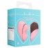Loveline sirdspukstu vibrators - akumulatora klitora stimulators (rozā)